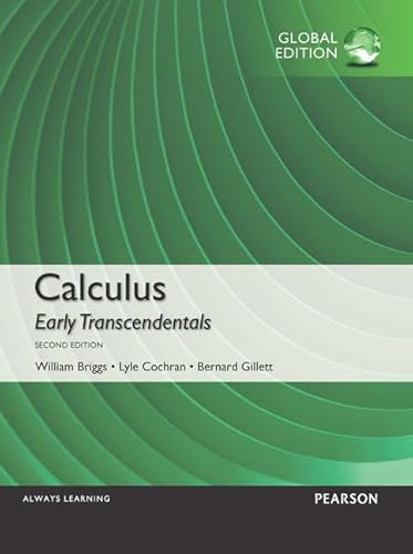 Calculus: Early Transcendentals, Global Edition von Pearson