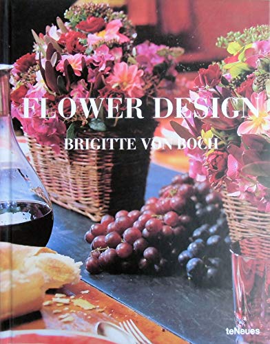 Flower Design: Text dtsch.-engl.-französ.