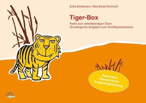 Tiger-Box - Die Kartei zum selbstständigen Arbeiten. Grundlegende Aufgaben zum Schriftspracherwerb: Kartei Klasse 1/2 (ABC Lernlandschaft 1. Ausgabe ab 2011)