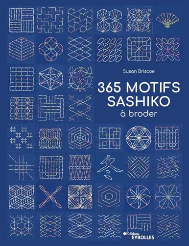 365 motifs sashiko à broder von EYROLLES