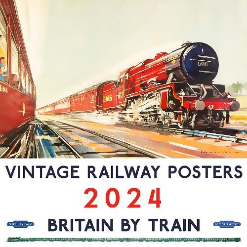 Vintage Railway Posters 2024 von ML Publishing LLC
