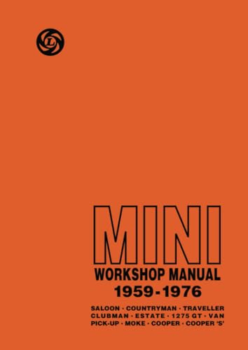 Mini Workshop Manual 1959-1976: AKD 4935 (Official Workshop Manuals) von Brooklands Books