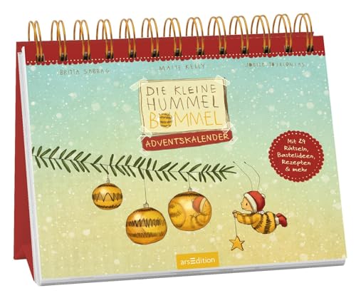 Die kleine Hummel Bommel – Adventskalender: Mit 24 Stickern, Rezepten, Bastelideen und mehr