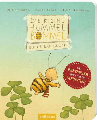 Die kleine Hummel Bommel sucht das Glück (Pappbilderbuch): Kinderbuch zum Thema Glück finden, für Kinder ab 3 Jahren