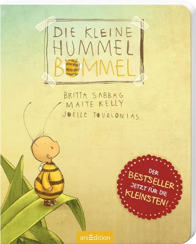 Die kleine Hummel Bommel (Pappbilderbuch): Bestseller-Kinderbuch zum Thema Mut und Selbstvertrauen, ab 3 Jahren (Geschenkbuch Mädchen und Jungen) von Ars Edition