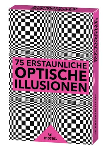 moses. 75 erstaunliche Optische Illusionen – 75 Karten mit Anamorphosen, 3D-Effekten, Schattenspielen und Vexierbildern für Jugendliche und Erwachsene moses. 75 erstaunliche Optische Illusionen – 75 Karten mit Anamorphosen, 3D-Effekten, Schattenspielen und Vexierbildern für Jugendliche und Erwachsene
