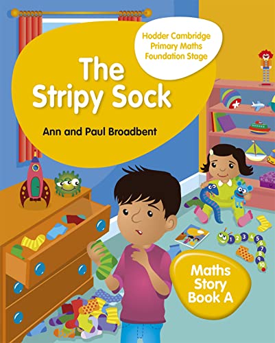 Hodder Cambridge Primary Maths Story Book A Foundation Stage: The Stripy Sock (Hodder Cambridge Primary Science) von Hodder Education