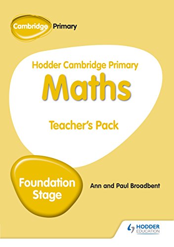 Hodder Cambridge Primary Maths Teacher's Pack Foundation Stage (Hodder Cambridge Primary Science)