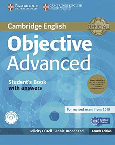 Objective Advanced: Fourth edition. Student’s Book Pack (Student’s Book with answers with CD-ROM and 2 Class Audio CDs) von Klett