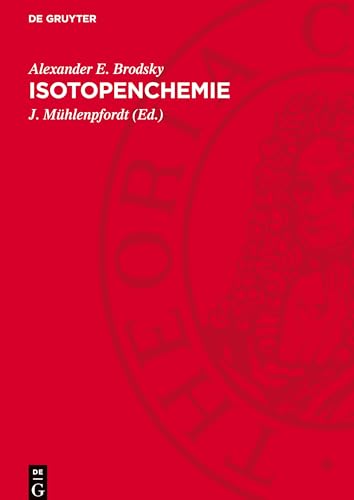Isotopenchemie: DE von De Gruyter