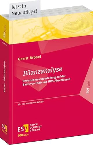 Bilanzanalyse: Unternehmensbeurteilung auf der Basis von HGB- und IFRS-Abschlüssen (ESVbasics)