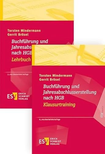 Paket aus den zwei Büchern: Buchführung und Jahresabschlusserstellung nach HGB - Lehrbuch und Buchführung und Jahresabschlusserstellung nach HGB - Klausurtraining (ESVbasics)