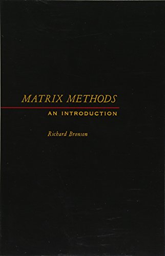 Matrix Methods: An Introduction von Academic Press