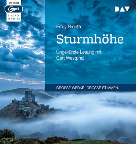 Sturmhöhe: Ungekürzte Lesung mit Gert Westphal (2 mp3-CDs)