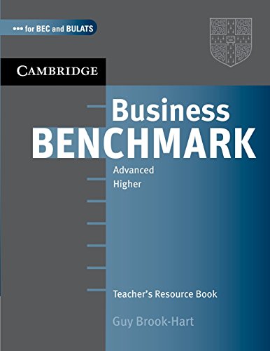 Business Benchmark Advanced: Advanced Higher: Teacher's Resource Book