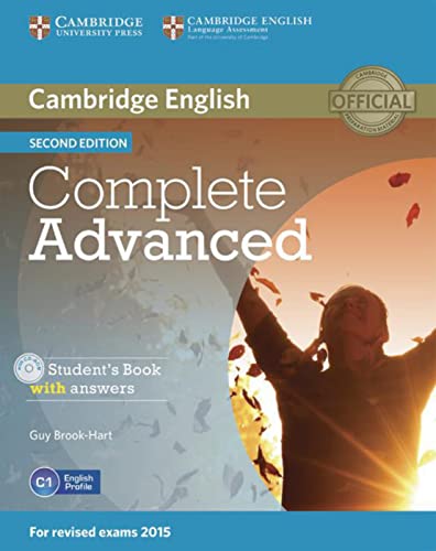 Complete Advanced: Student’s Book with answers with CD-ROM von Klett Sprachen GmbH