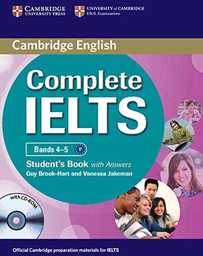 Complete IELTS Bands 4-5 Student's Pack (Student's Book with Answers with CD-ROM and Class Audio CDs (2)) (Cambridge English)