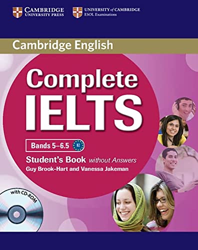 Complete Ielts Bands 5-6.5 Student's Book Without Answers [With CDROM] (Cambridge English)