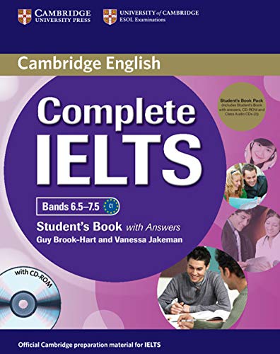 Complete Ielts Bands 6.5-7.5 Student's Pack (Student's Book with Answers and Class Audio CDs (2)) [With CDROM] (Cambridge English)