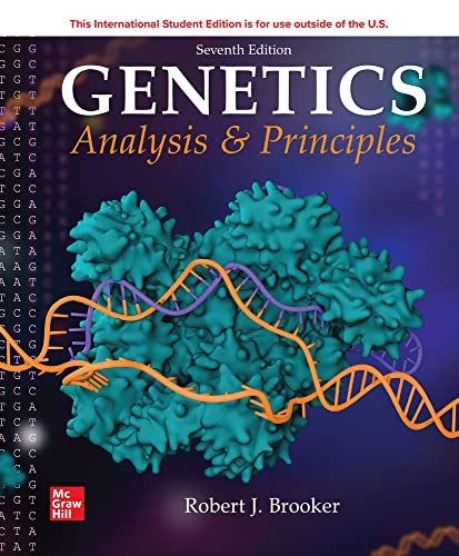 ISE Genetics: Analysis and Principles (Scienze)