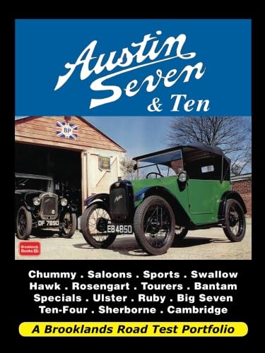 Austin Seven & Ten Road Test Portfolio von Brooklands Books Ltd