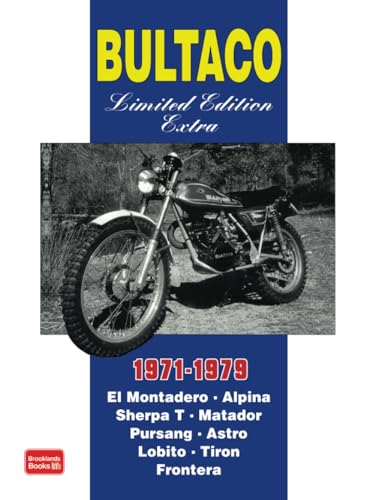 Bultaco Limited Edition Extra 1971-1979: Road Test Book (Motor Books) von Brooklands Books Ltd.