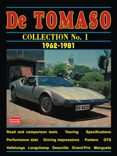 De Tomaso Collection No. 1 1962-1981: Road Test Book De Tomaso Collection No. 1 1962-1981: Road Test Book von Brooklands Books Ltd.