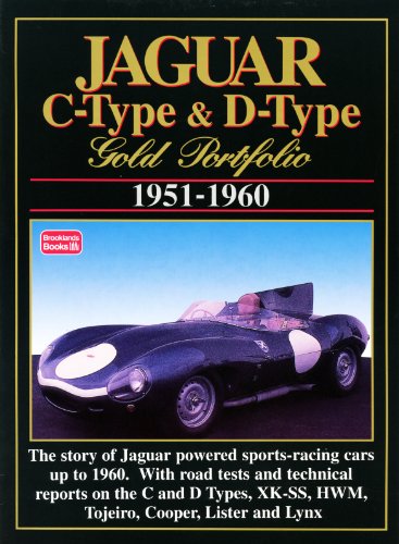 JAGUAR C-TYPE & D-TYPE GOLD PORTFOLIO von Brooklands Books