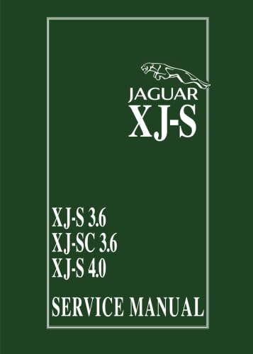 Jaguar XJ-S Workshop Manual: AKM9063 (Official Service Manual)