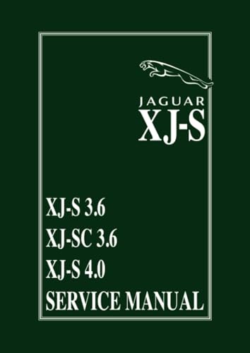 Jaguar XJ-S Workshop Manual: AKM9063 (Official Service Manual) von Brooklands Books