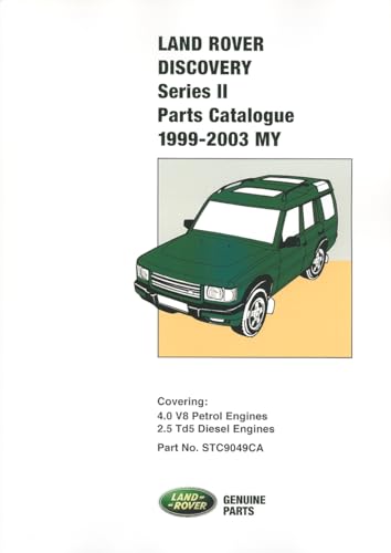Land Rover Discovery Series 2 1999-2003 Parts Catalogue: STC9049CA von Brooklands Books Limited