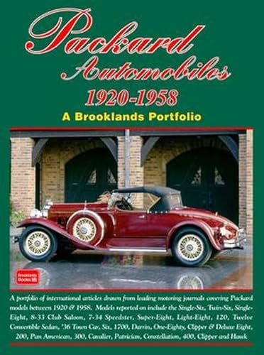 Packard Automobiles 1920-1958 (Brooklands Books Road Tests Series)