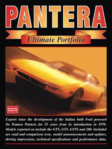 Pantera Ultimate Portfolio: Road Test Book von Brand: Brooklands Books