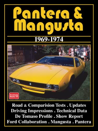 Pantera & Mangusta 1969-1974: Road Test Book