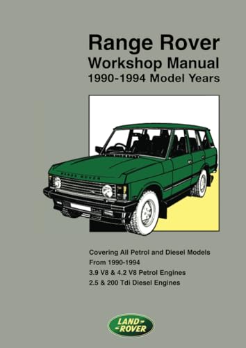 Range Rover Workshop Manual 1990-1994 Model Years: LHAWMENA02