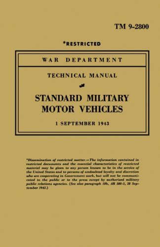 STANDARD MILITARY MOTOR VEHICLES (Military Technical Manual) von Brooklands Books