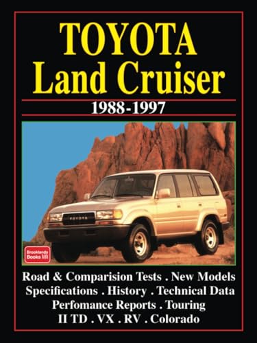 TOYOTA LAND CRUISER 1988-1997: Road test Book (Brooklands Road Tests) von Brooklands Books