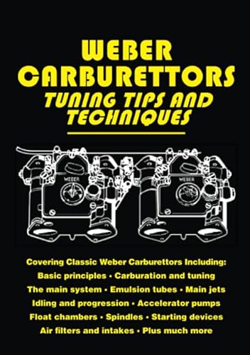 Weber Carburettors Tips and Techniques: Workshop Manual: Tuning Tips and Techniques von Brooklands Books
