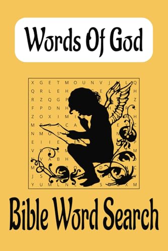 Bible Word Search Puzzle Book: Word Searches with Easy to Read Print about Words of God, Bible Chapters, Peaceful Messages and more | 6x9 inches, 110 ... Gift for Vacations, Holidays and Free Times