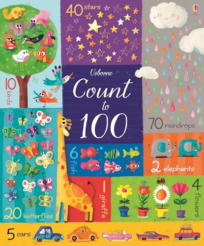 Count to 100 (Big Books) von USBORNE CAT ANG