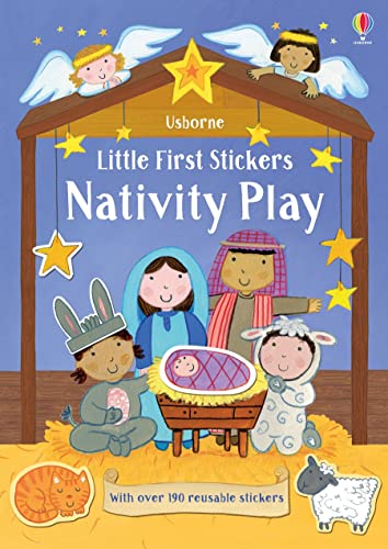 Little First Stickers Nativity Play von Usborne