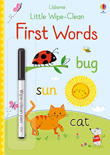 Little Wipe-Clean First Words (Little Wipe-Cleans): 1 von USBORNE CAT ANG