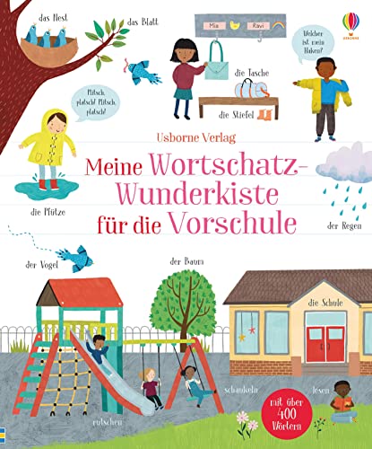 Meine Wortschatz-Wunderkiste für die Vorschule: mit über 400 Wörtern von Usborne