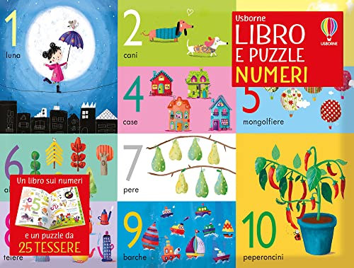 Numeri. Ediz. a colori. Con puzzle (Libro e puzzle) von Usborne
