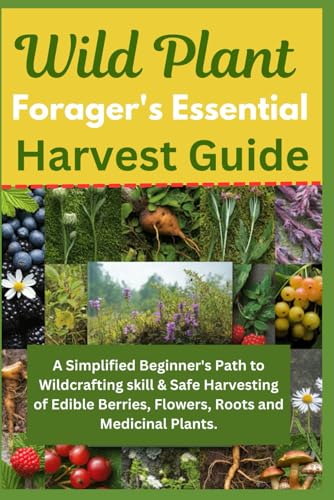 Wild Plant Forager's Essential Harvest Guide: A Simplified Beginner's Path to Wildcrafting skill & Safe Harvesting of Edible Berries, Flowers, Roots and Medicinal Plants von Independently published