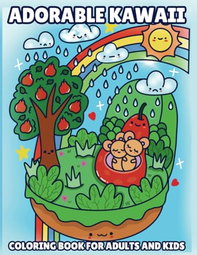 Adorable Kawaii Coloring Book: A Cute and Fun Coloring Adventure for Kids and Adults – 40 Delightful Hand-Drawn Designs to Spark Your Creativity! Adorable Kawaii Coloring Book: A Cute and Fun Coloring Adventure for Kids and Adults – 40 Delightful Hand-Drawn Designs to Spark Your Creativity! von Independently published