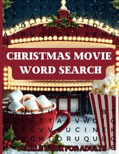 Christmas Movie Word Search Book: 53 Large Print Puzzle Pages with over 700 Christmas Movie Words for Adults Christmas Movie Word Search Book: 53 Large Print Puzzle Pages with over 700 Christmas Movie Words for Adults von Independently published