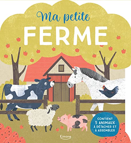 MA PETITE FERME: Contient 5 animaux à détacher et à assembler