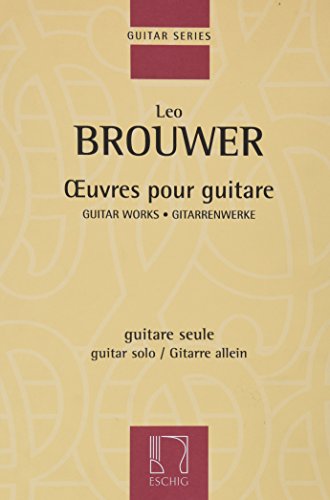 Oeuvres pour guitare --- Guitare