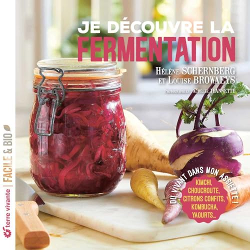 Je découvre la fermentation: Du vivant dans mon assiette ! Kimchi, choucroute, citrons confits, kombucha, yaourts von TERRE VIVANTE